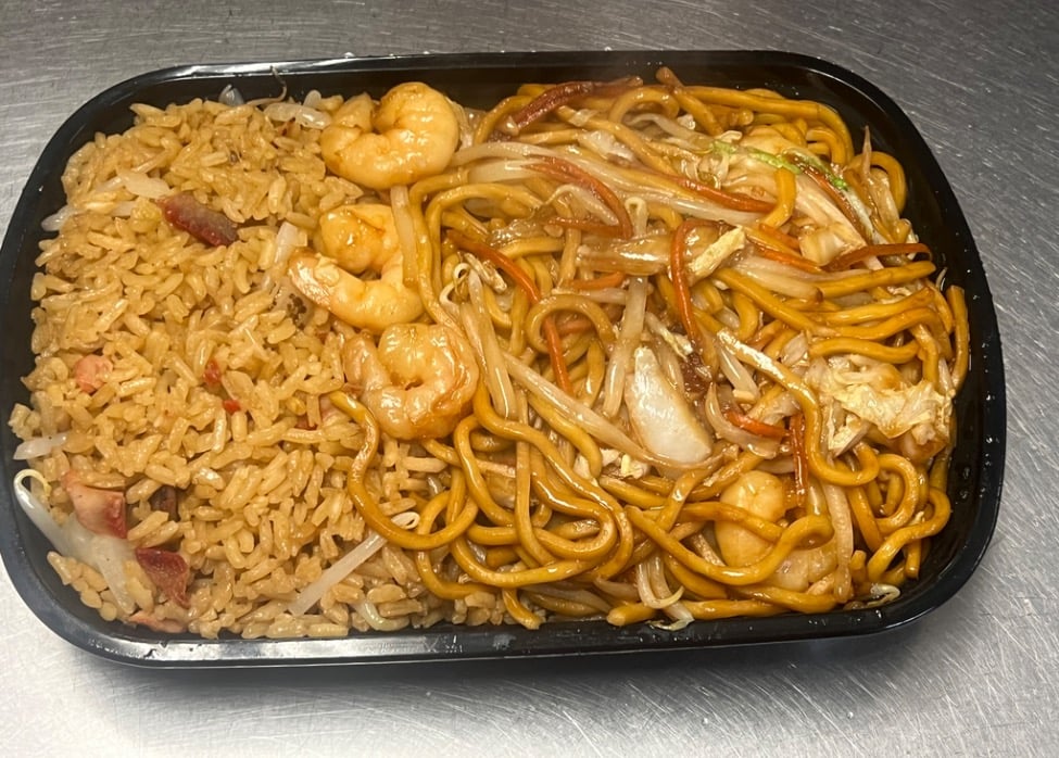 A10. Shrimp Lo Mein