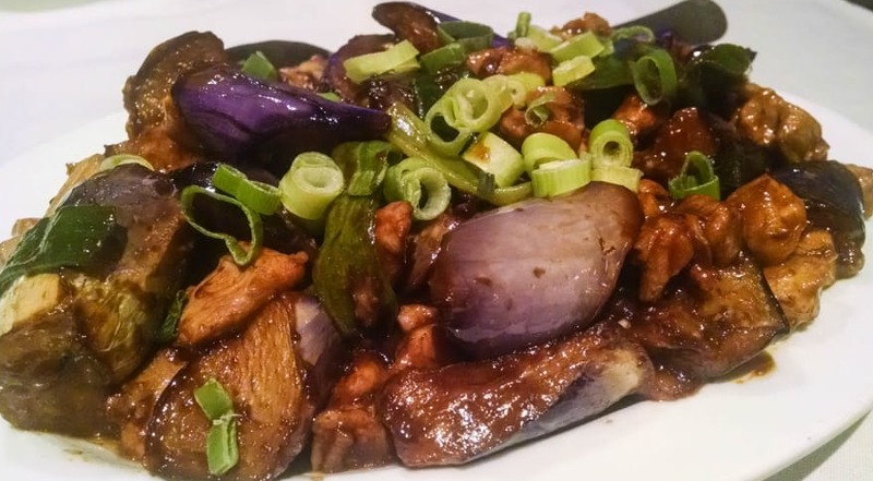 C15. Eggplant Chicken