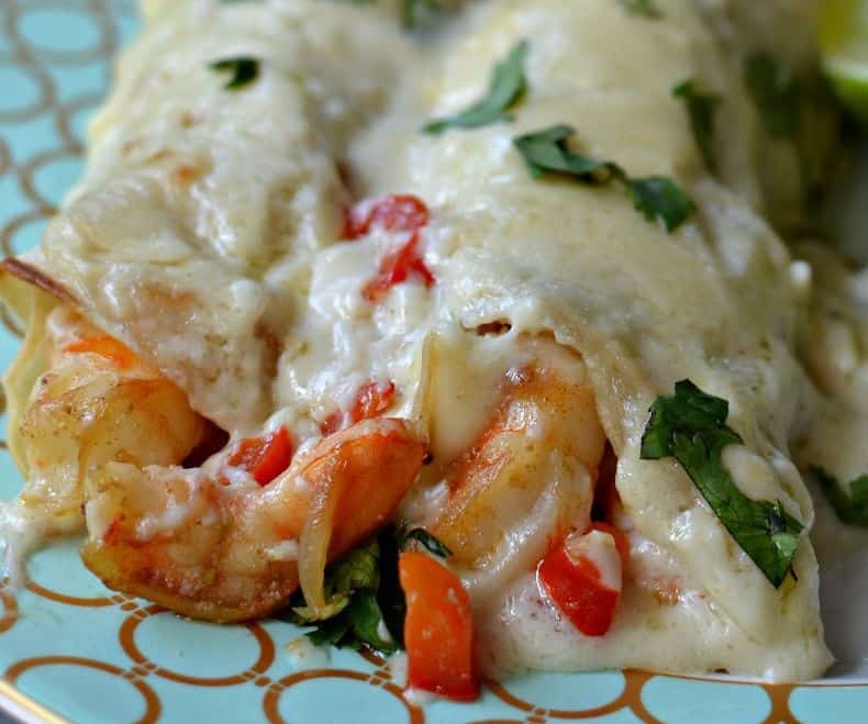 Shrimp Enchiladas