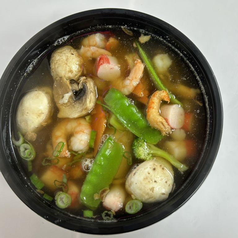 N6. Seafood Noodles Soup