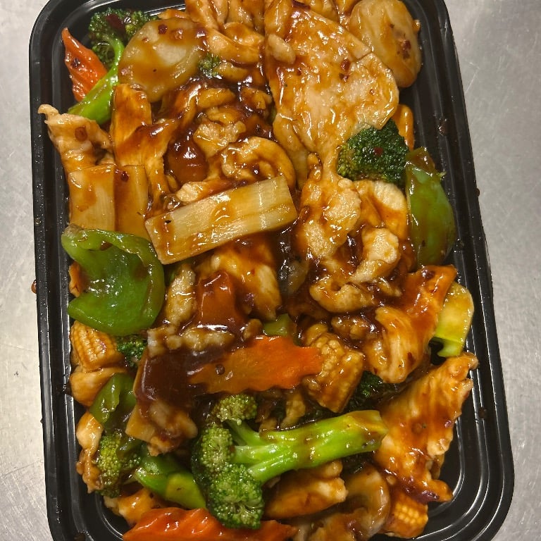 湖南鸡<br>90. Hunan Chicken