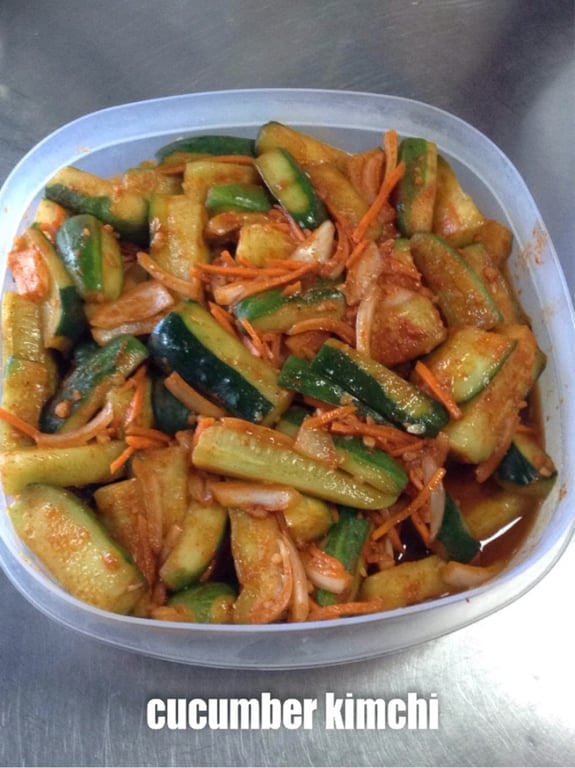 Cucumber Kimchi Image