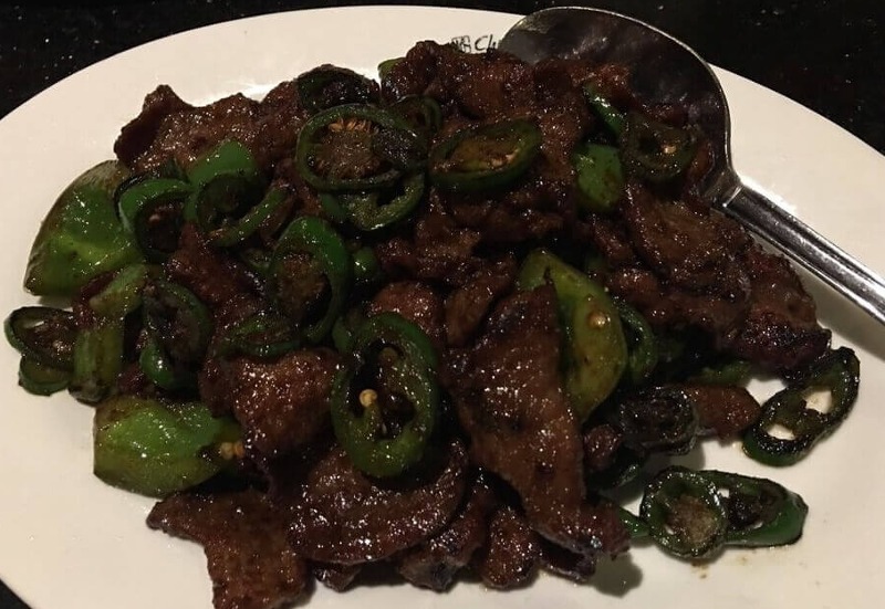 TR3. 小辣椒炒牛肉 Beef Shredded with Pepper