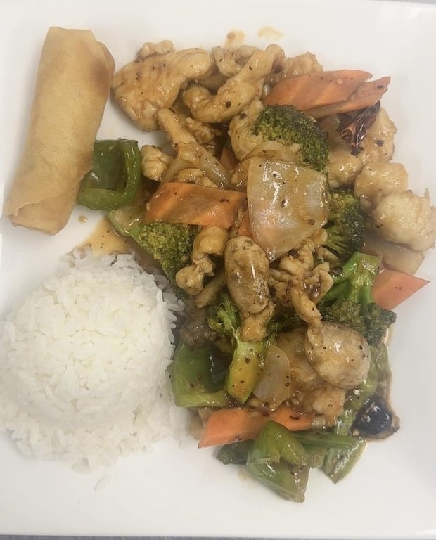 Chicken with Garlic Sauce