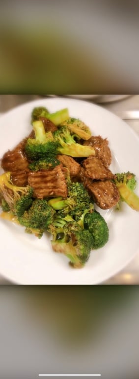 Vegan Beef w. Broccoli
