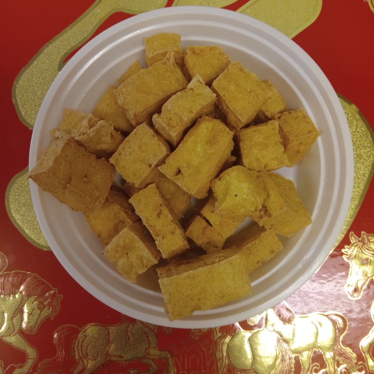 14c fried Tofu