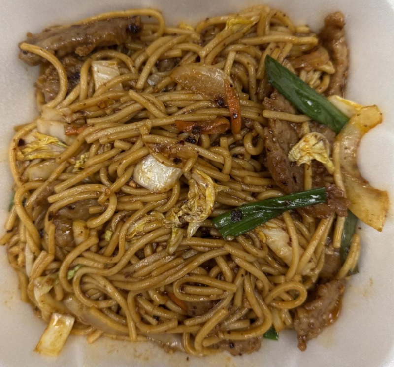 Tangy and Spicy Beef Lo Mein