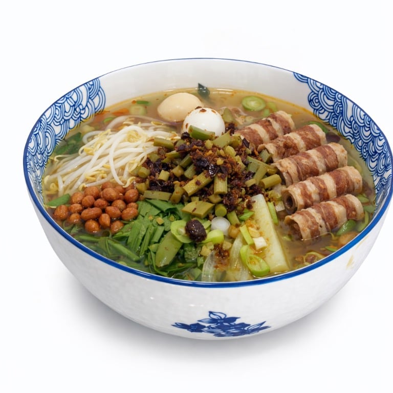 N01. Sliced Beef Rice Noodle Soup