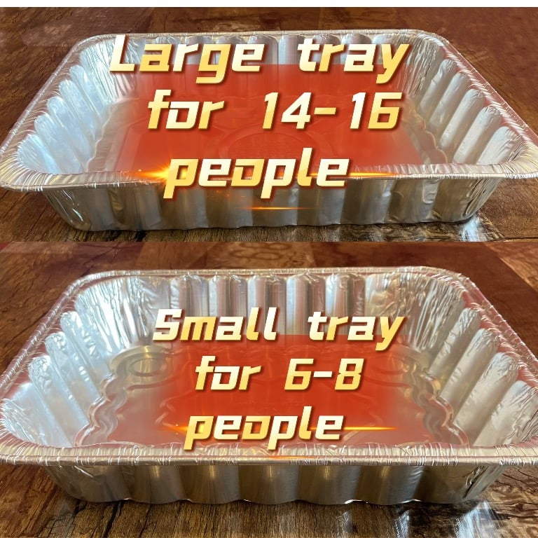 White Rice Party Tray<br>白米饭派对餐