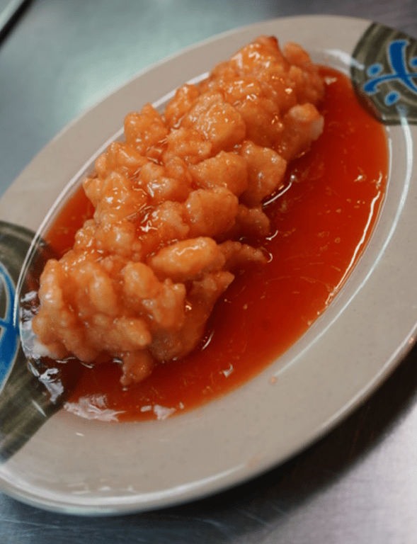 Crispy Fish w/ Tomato Sauce<br>茄汁鱼花