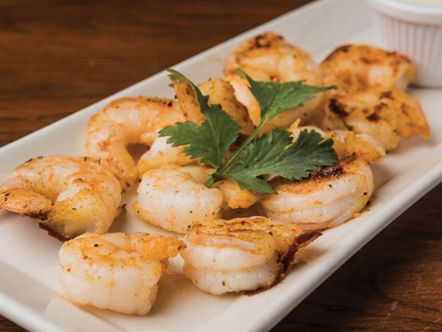 *Grilled Shrimp Tapas (Camarones Mariposa)