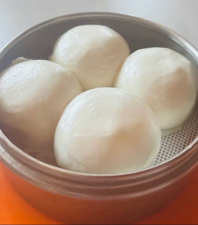 Red Bean Roast Buns (4pcs)