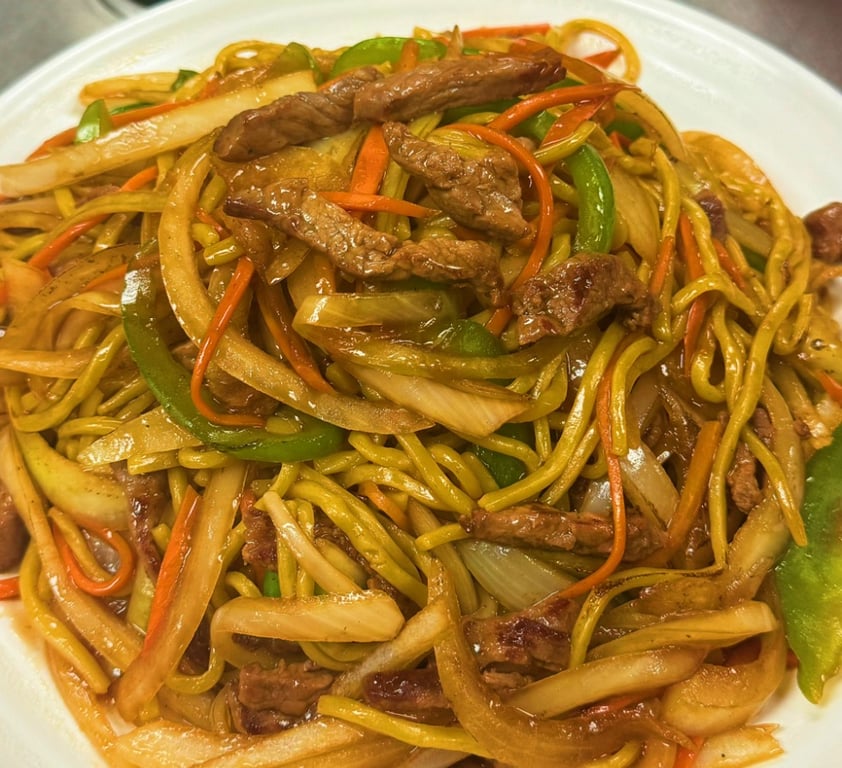 炒捞面<br>Fried Lo Mein Noodle