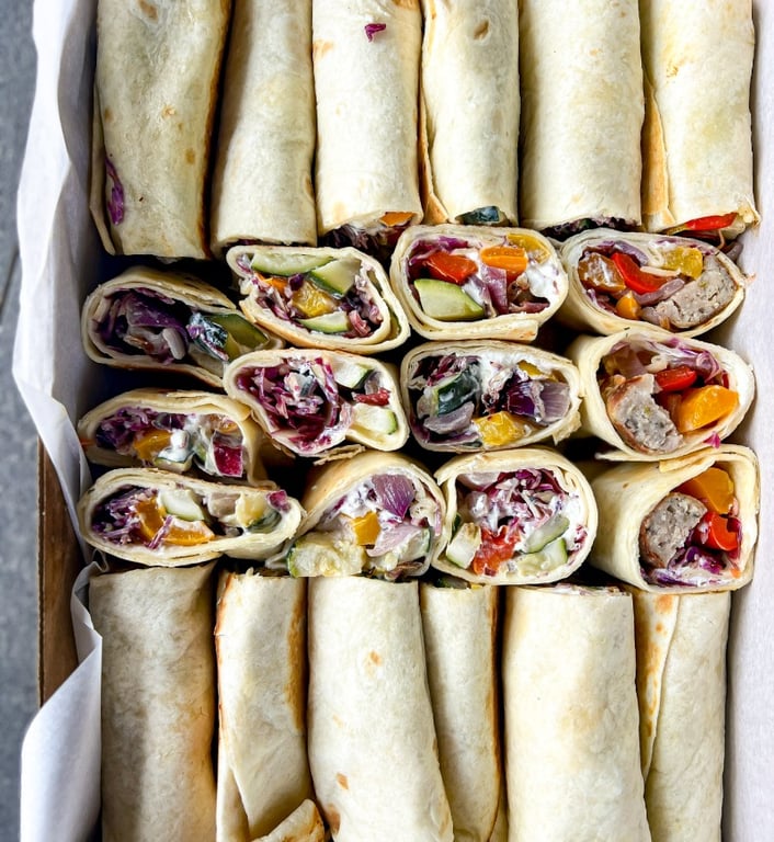 Sandwich aux légumes grillés et chèvre