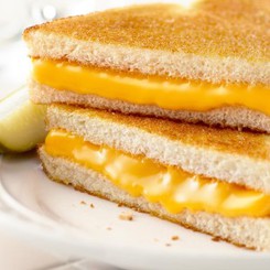 Grilled Cheese w/ Choice Snack Image