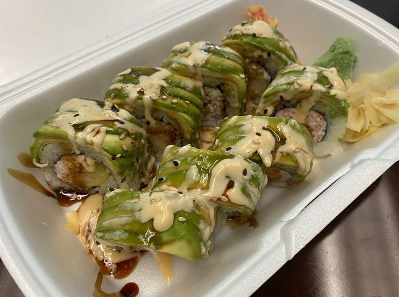 Green Dragon Roll
Jimmie's Place - Stockton