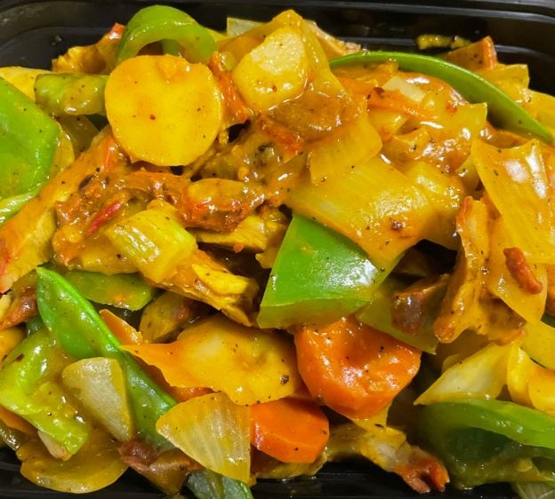PK8. Curry BBQ Pork 咖喱叉烧