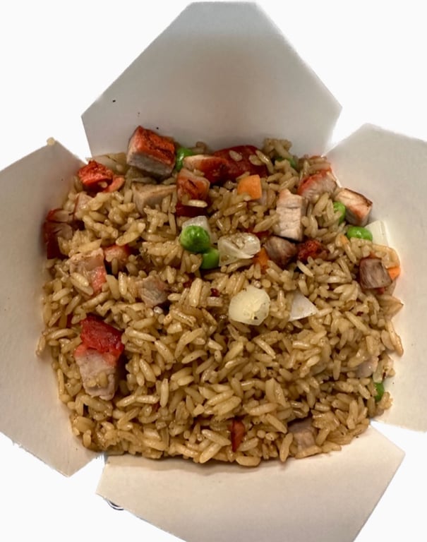 F2. 叉烧炒饭 Roast Pork Fried Rice