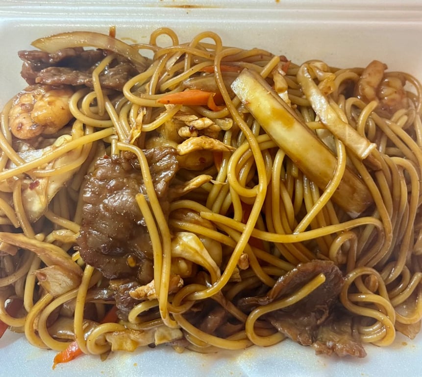 Stir Fried Combination Noodles