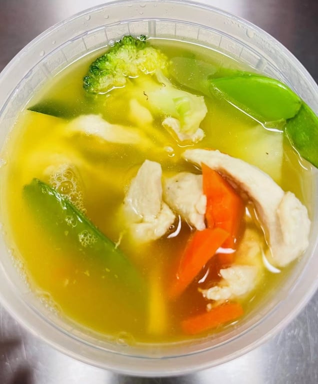 Chicken Vegetable Soup 鸡素菜汤