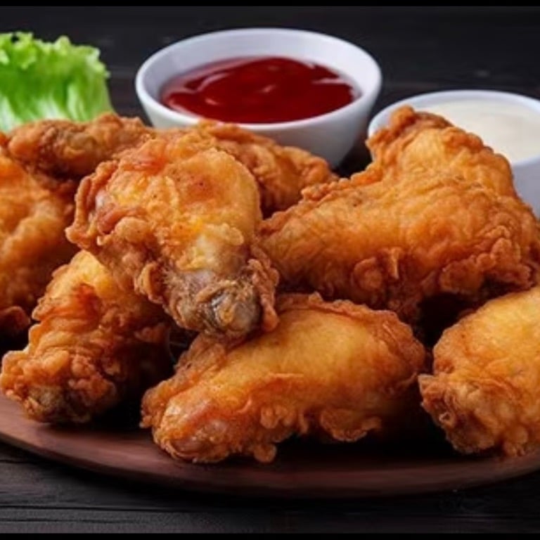 27. Fried Chicken Wing (8)