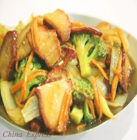 L5 Pork w. Mixed Veg Lunch什菜叉烧