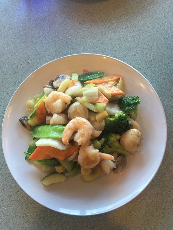 Shrimp with Mixed Vegetables Image