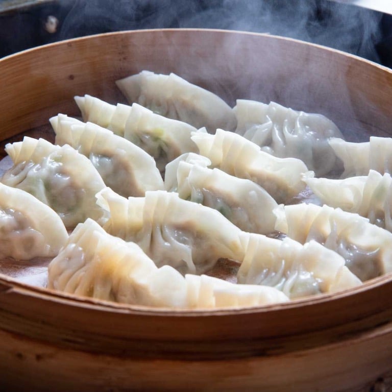 9. Steamed Dumplings (8)
