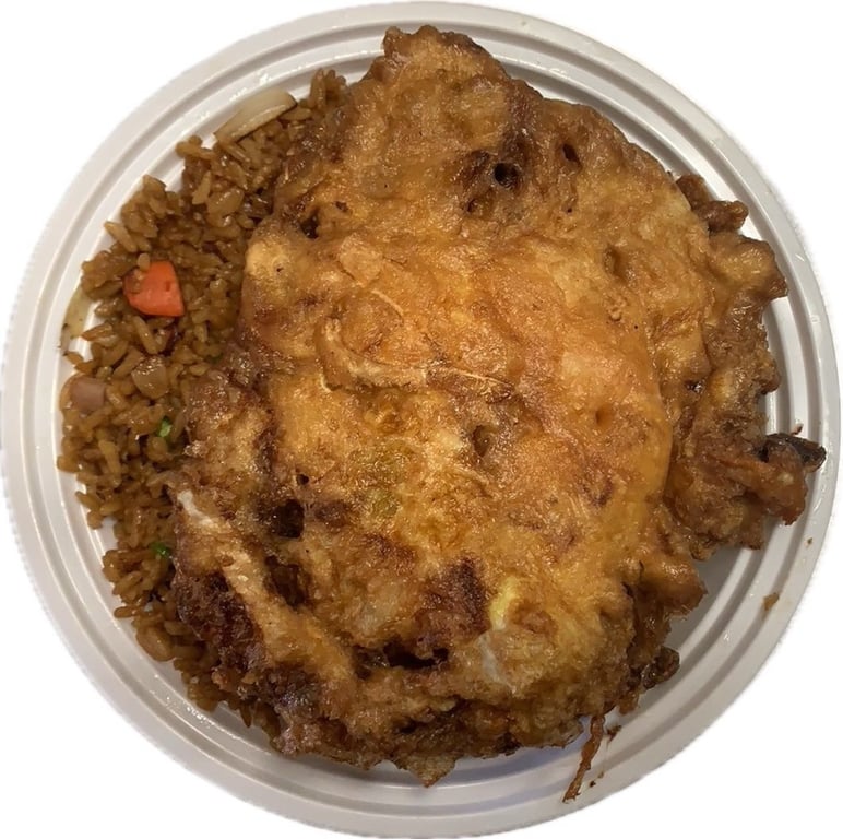 L8. 虾蓉蛋 Shrimp Egg Foo Young