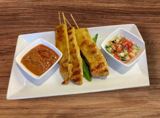 3. Satay Chicken