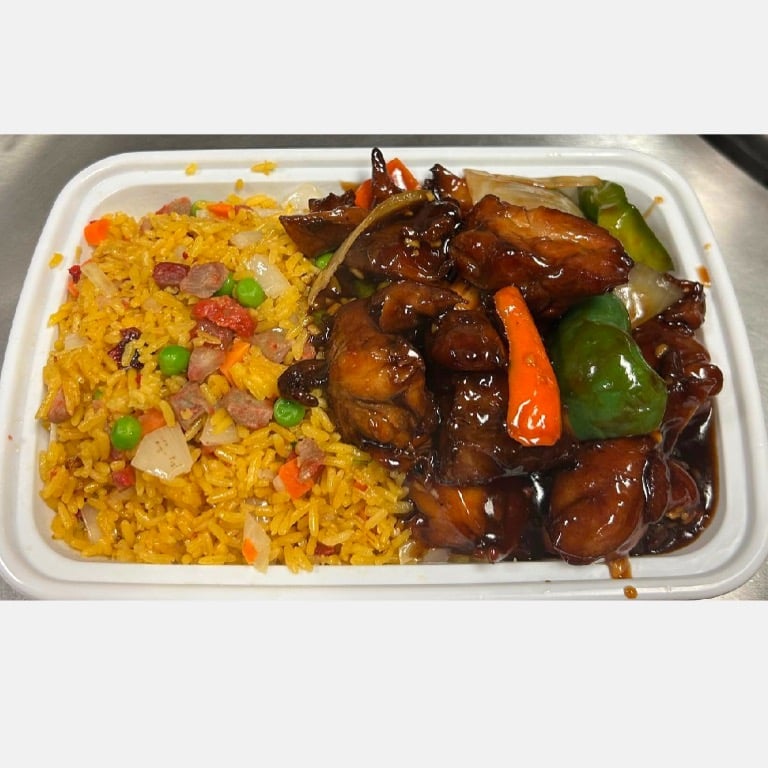 C15. Bourbon Chicken