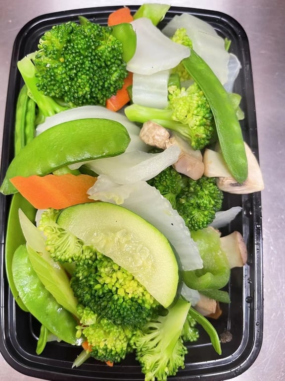 Steamed Mixed Vegetables 水煮什菜