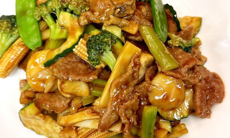 Beef w. Mixed Vegetables