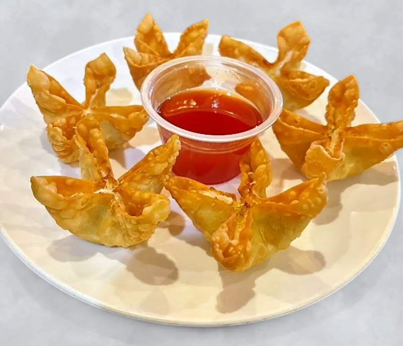 2. 蟹角 6 Crab Rangoon