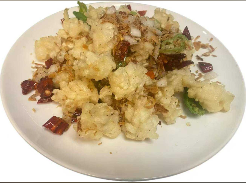 Squid in Spicy Pepper Salt 椒盐鲜鱿