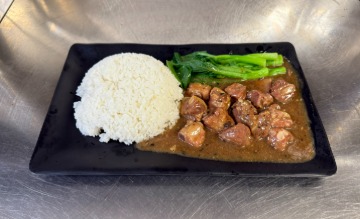 R21. 豉汁排骨饭 Spareribs with Black Beans Sauce