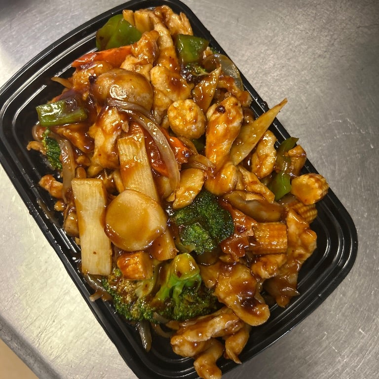 四川鸡<br>88. Szechuan Chicken