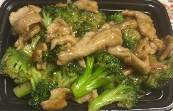 71. 芥兰鸡 Chicken w. Broccoli