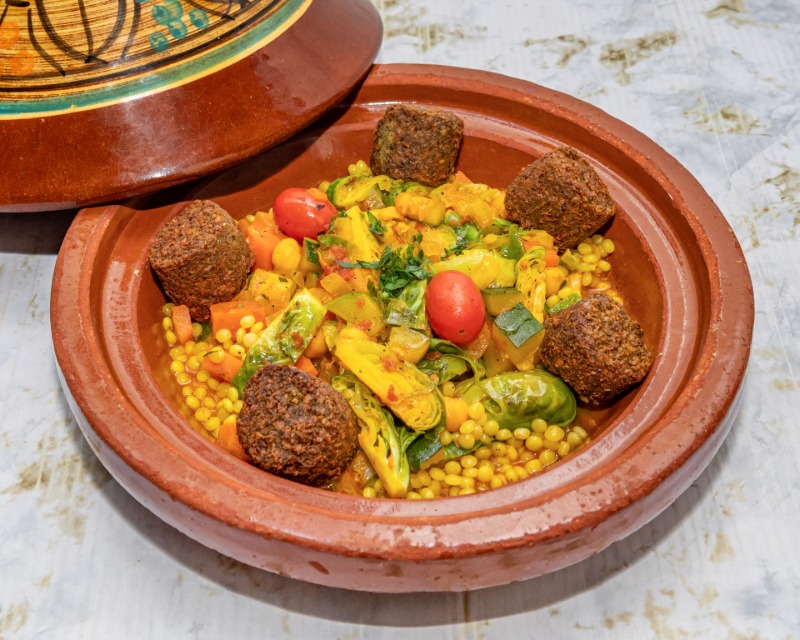 Falafel Couscous
