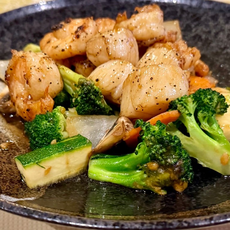 G. Hibachi Shrimp & Scallop