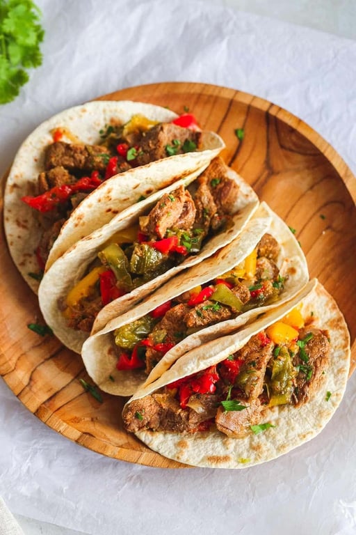 Chicken or Steak Fajitas