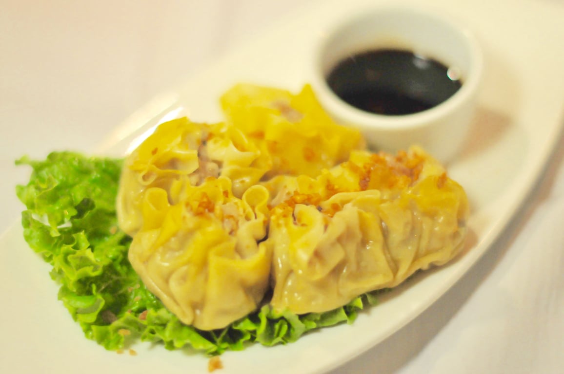 Thai Green Village Steamed Dumplings Starters