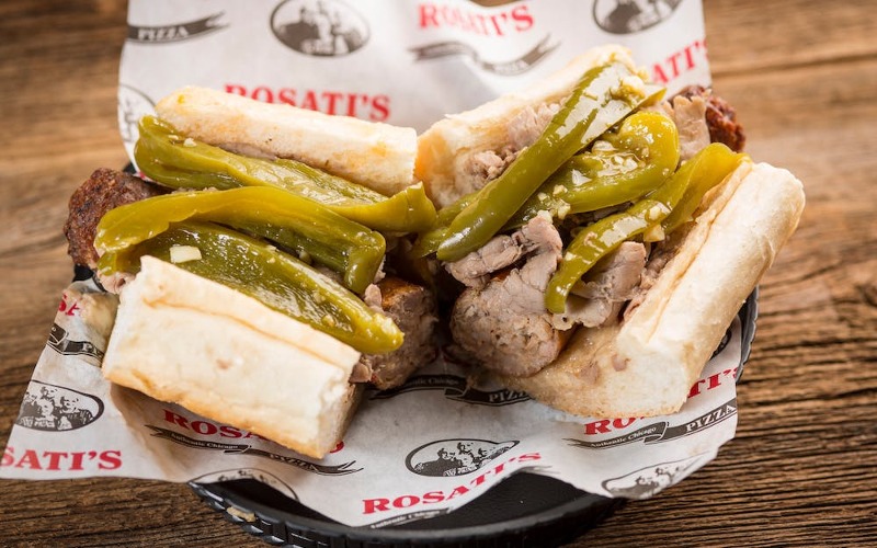 Combo Beef & Sausage Sandwich