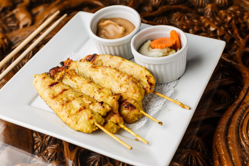 Chicken Satay (4 pcs)