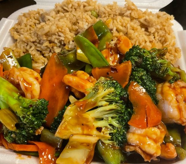 C25. Jumbo Shrimp with Szechuan Garlic Sauce 四川大虾