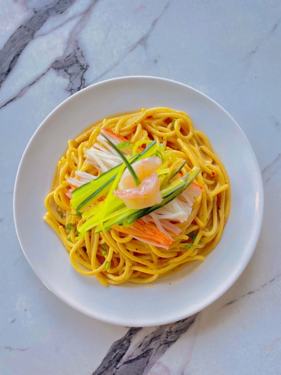 Cold Noodle with Peanut Sauce