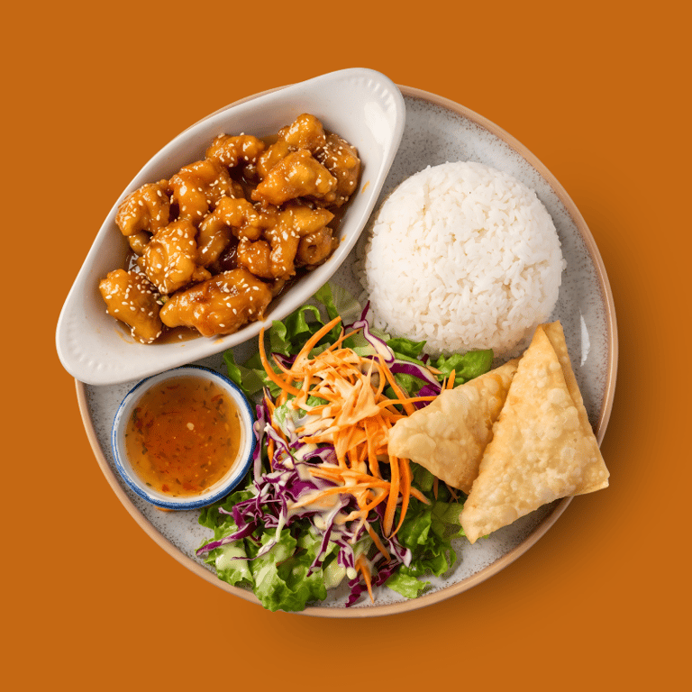 (L) Orange Chicken