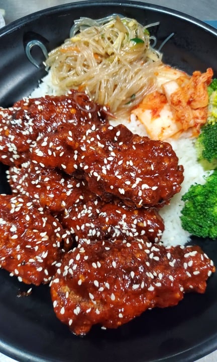 Spicy Korean Chicken Meal