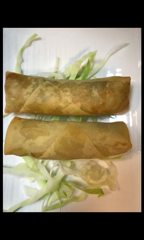 4.  Vegetable Egg Rolls (2 pcs)