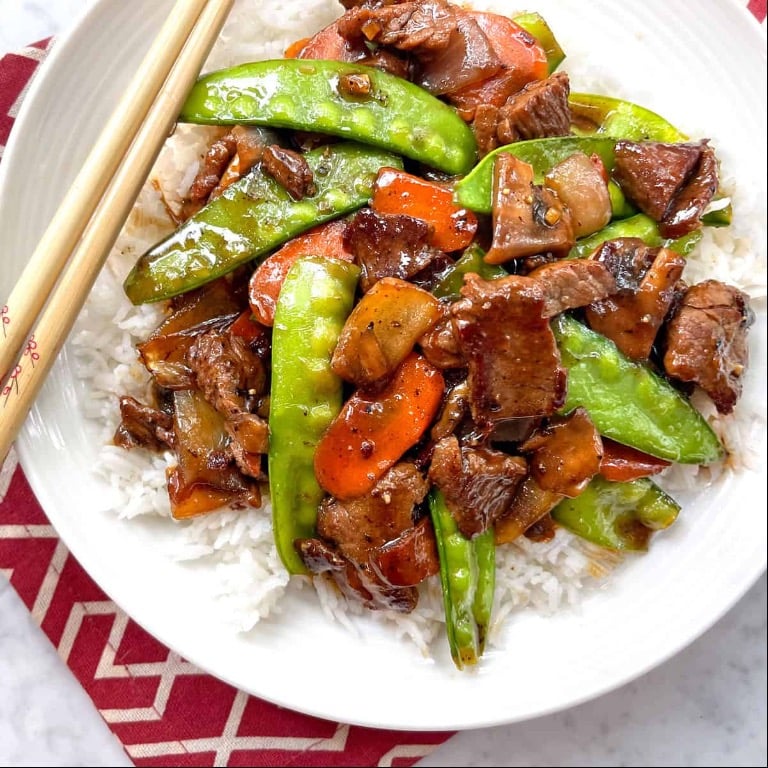 79. Beef w. Snow Peas